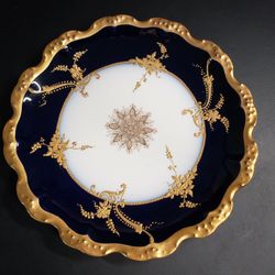 Antique Limoges Plate by B&H France