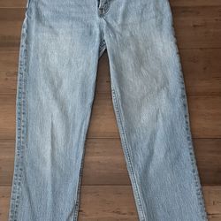 Abercrombie Curve Love Straight Leg Jean 26R