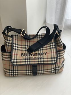 Burberry baby changing rucksack cheap