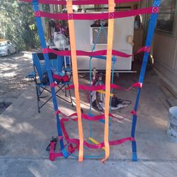 Children Exercise Equipment Ladder And swing Bridge 