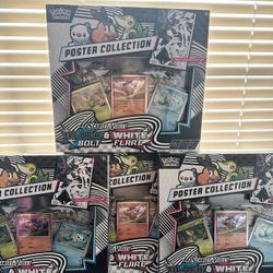 Black Bolt & White Flare Poster Collection