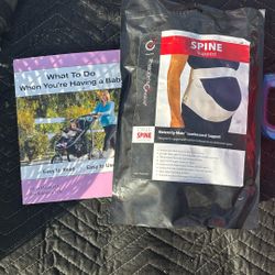 Maternity Support Band and Pregnancy Book 