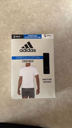 ADIDAS STRETCH COTTON CREW NECK