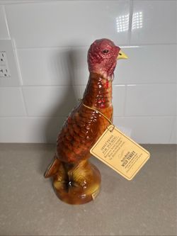 Wild Turkey Austin Nichols Ceramic Bourbon Decanter