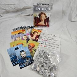 Coup Card Game The Dystopian Universe Secret Identities Deduction Deception