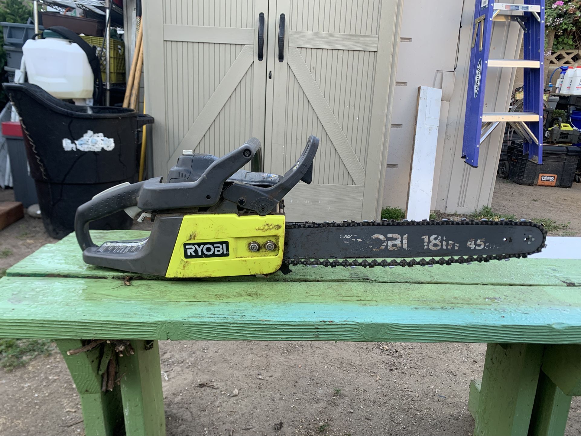 Ryobi 18in. Gas Chainsaw