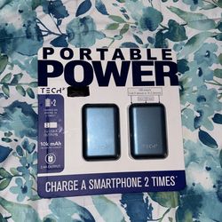 Portable Powers Bank Charger Tech2