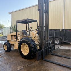 Ingersollrand 8000lb Rough Terrain Forklift 