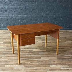 Mid-Century Danish Modern Teak & Oak Desk w/ Bookcase, c.1960’s
- Delivery Available