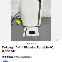Delonghi Penguino Air Conditioner