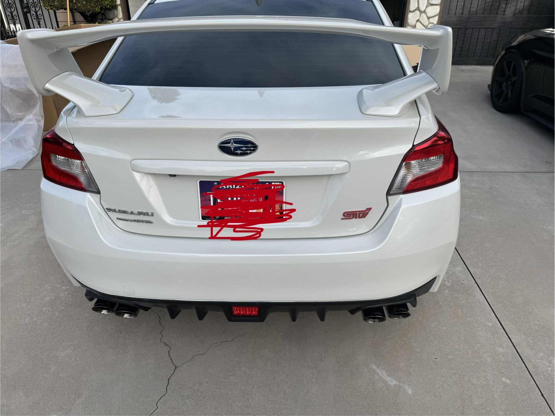 2015-2021 Subaru Wrx/STi Rear Bumper