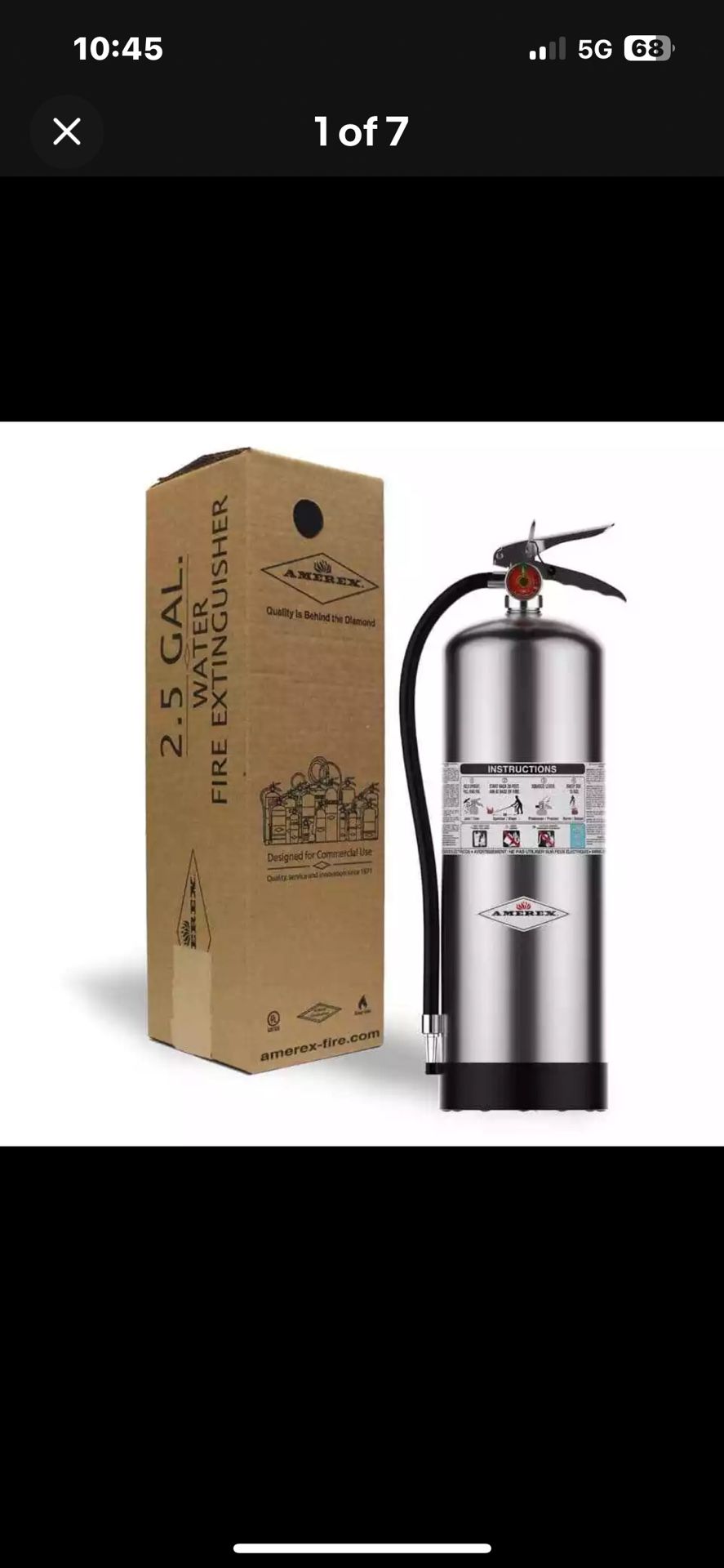 Fire extinguisher