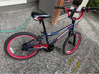 Kids Schwinn Falcon 20" Bike - Blue/Red