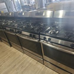 GE stove 4 burner warranty  ready to deliver 90 days  warranty