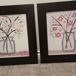 Floral Art 2 Pieces Set