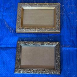 Gold Frames $5 For Both