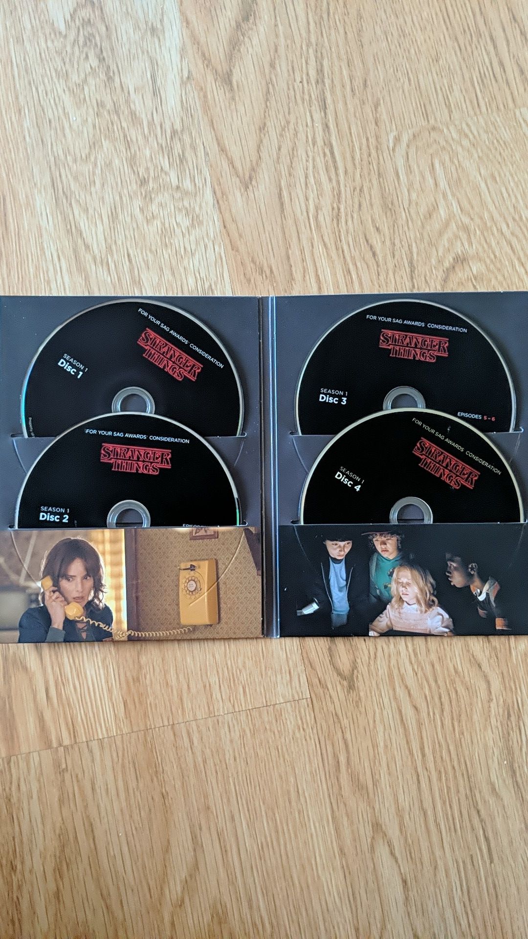 Stranger Things 4-Disc Set Complete First Season