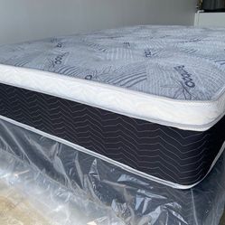 Full Euro Bamboo Orthopedic Mattress!!