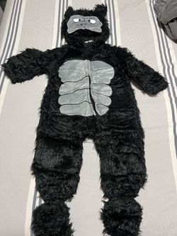 Kids Gorilla Halloween Costume Jumpsuit