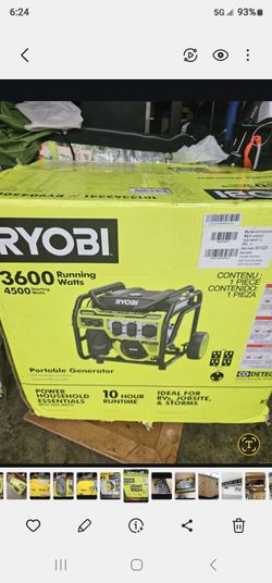 Ryobi 4500 Watts Generator 