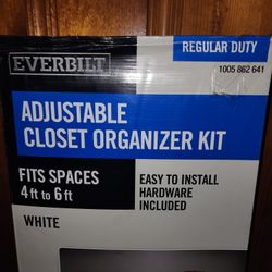 Adjustable Closet Organizer Kit