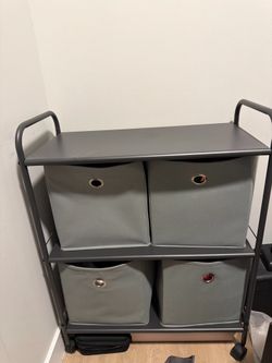 Closet storage cart for sale
