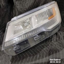  Headlight Ford Explorer 2016-2018
