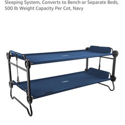 Portable Bunk Bed Camping Cots