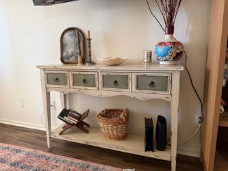 Storage Console Table