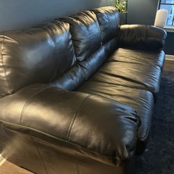 Leather Couch