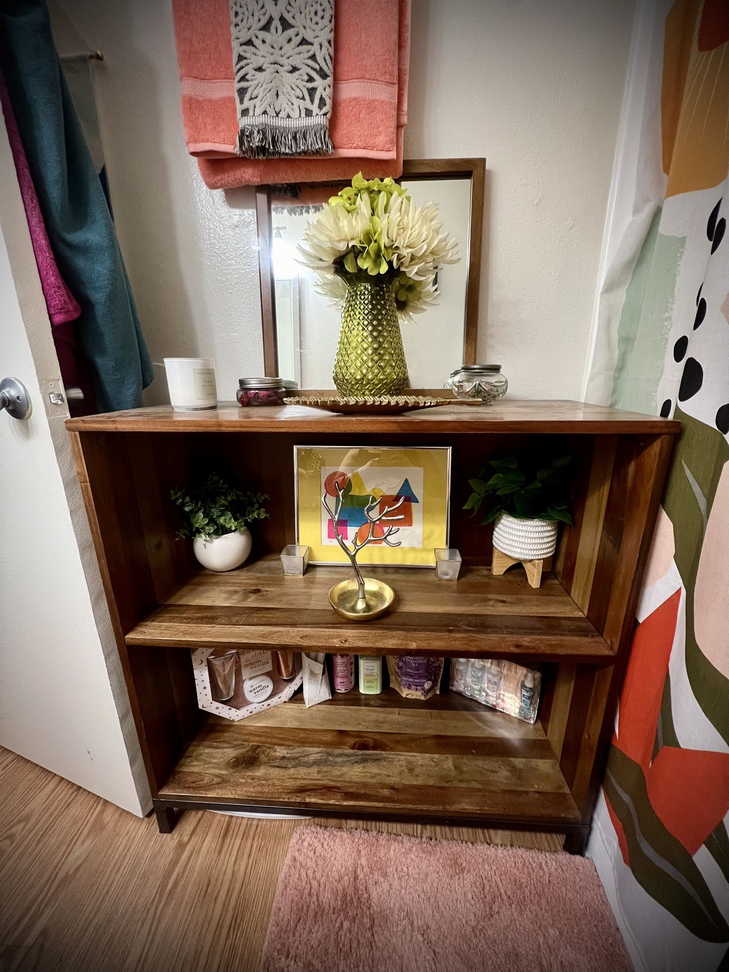 Solid Wood Bookcase/Shelves