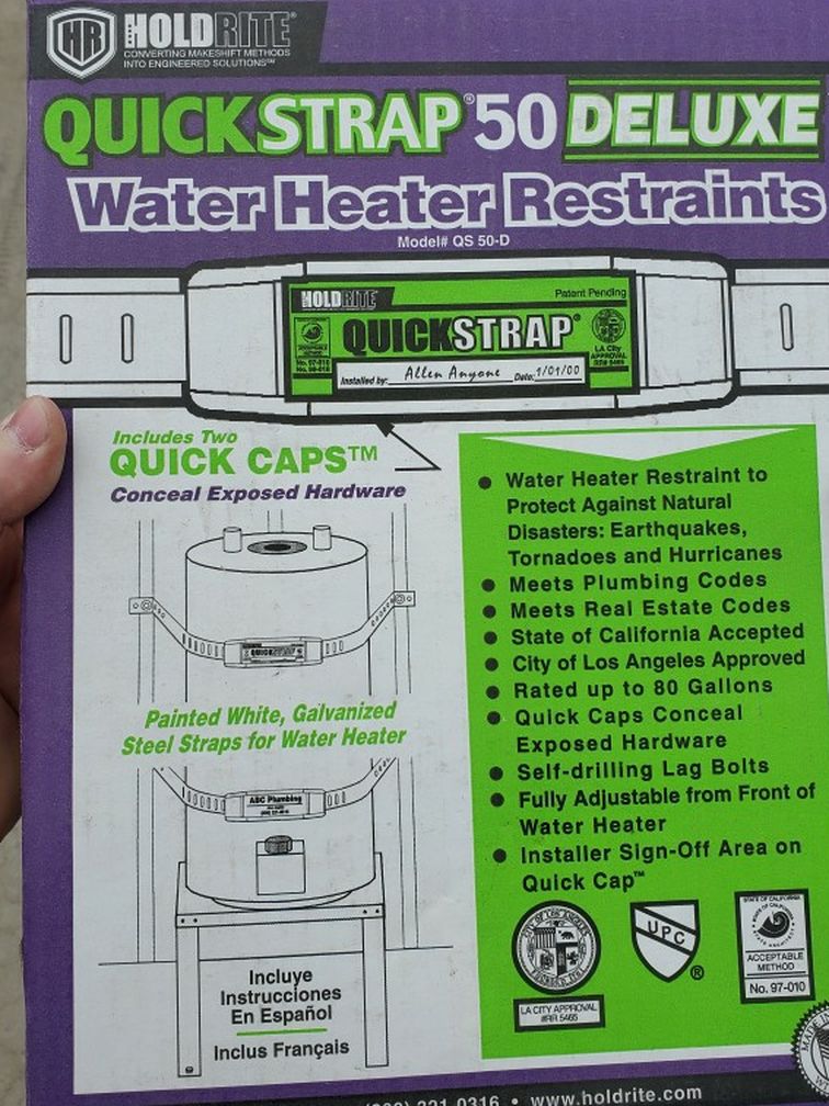 Water Heater Strap