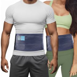 Everyday Medical Plus Size Umbilical Hernia Belt - For Women & Men Plus Size Abdominal Hernia Binder for Belly Button Navel Hernia Support for Incisio