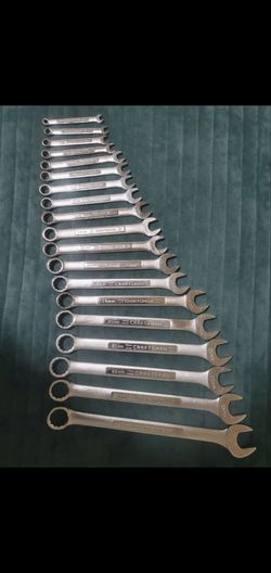 Llaves Craftsman USA 19pc desde 6-7-8-9-10-11-12-13-14-15-16-17-18-19-20-21-22-23-24 MM $269 Precio Firme