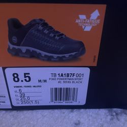 Timberland Woman's Shoes PRO Powertrain Sport SD35 Alloy Safety Toe EH Black 8.5