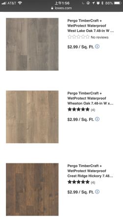 Pergo TimberCraft + WetProtect Waterproof West Lake Oak 7.48-in W x 4.52-ft L Embossed Wood Plank Laminate Flooring Pergo TimberCraft + WetProtect Waterproof West Lake Oak 7.48-in W x 4.52-ft L Embossed Wood Plank Laminate Flooring