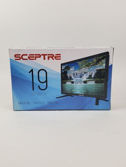 Sceptere 19" Class 720P HD LED TV {E195BV-SR} (Brand New)