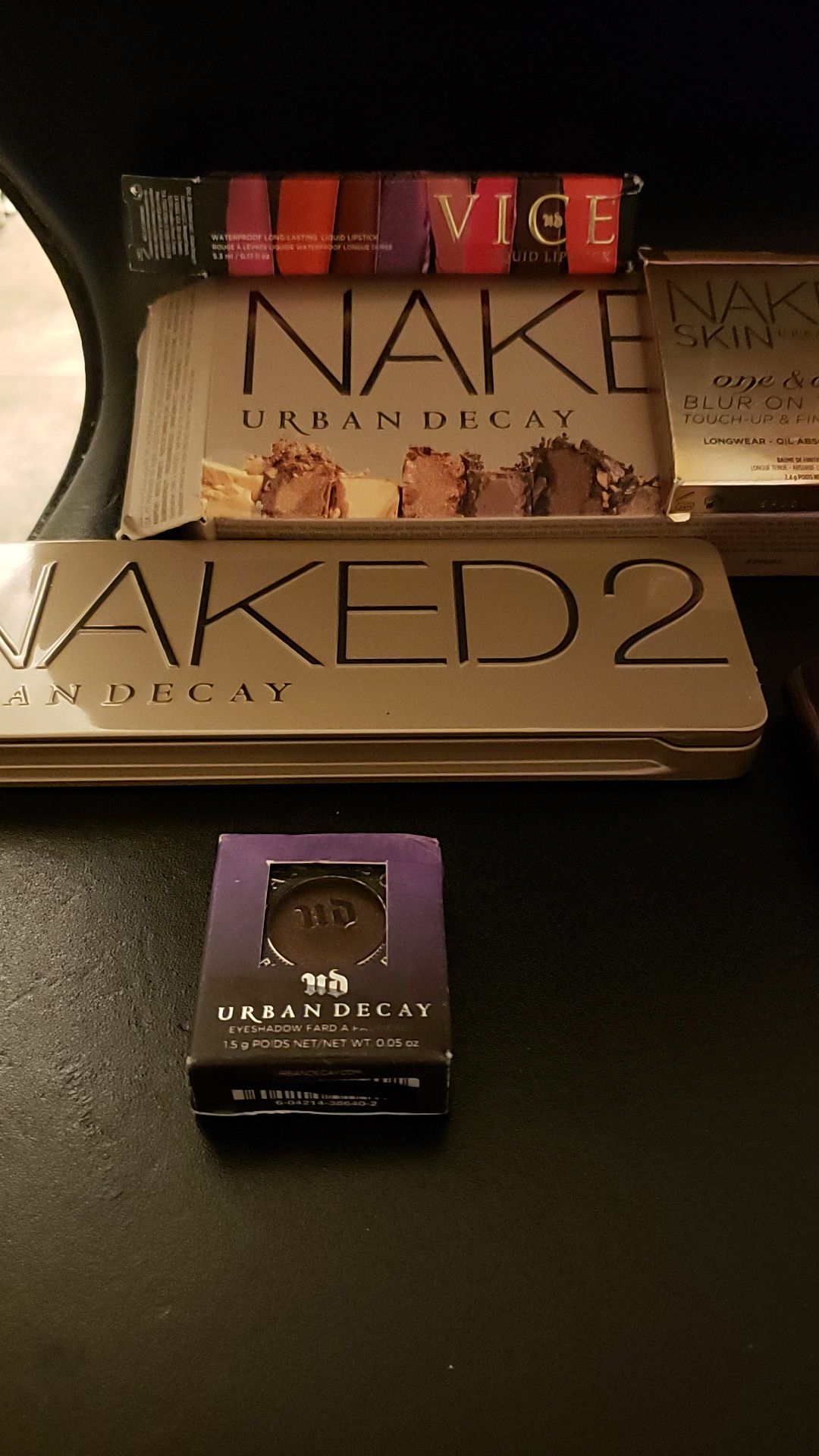 Urban decay naked2 ayeshadow liquid lipstick naked skin all new in boxes