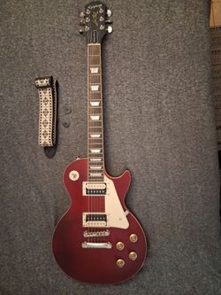 Epiphone Les Paul Traditional Pro IV - Worn Wine Red