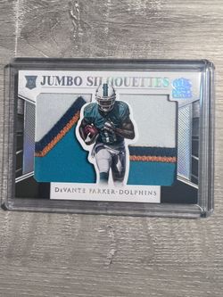 DeVante Parker Patch Rookie Card 10/10! Mint! Miami Dolphins