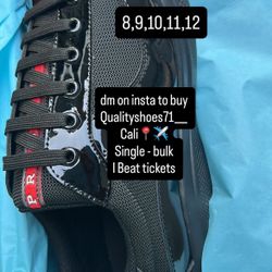 Black Prada Cup Shoes 
