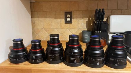 Xeen Sony Ef Lens Set