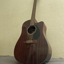 Fender CD-60SCE Dreadnought Acoustic Guitar