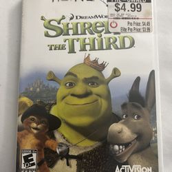 Wii Game Shrek $5.00