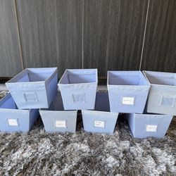 Organize - Storage Bins (8) 