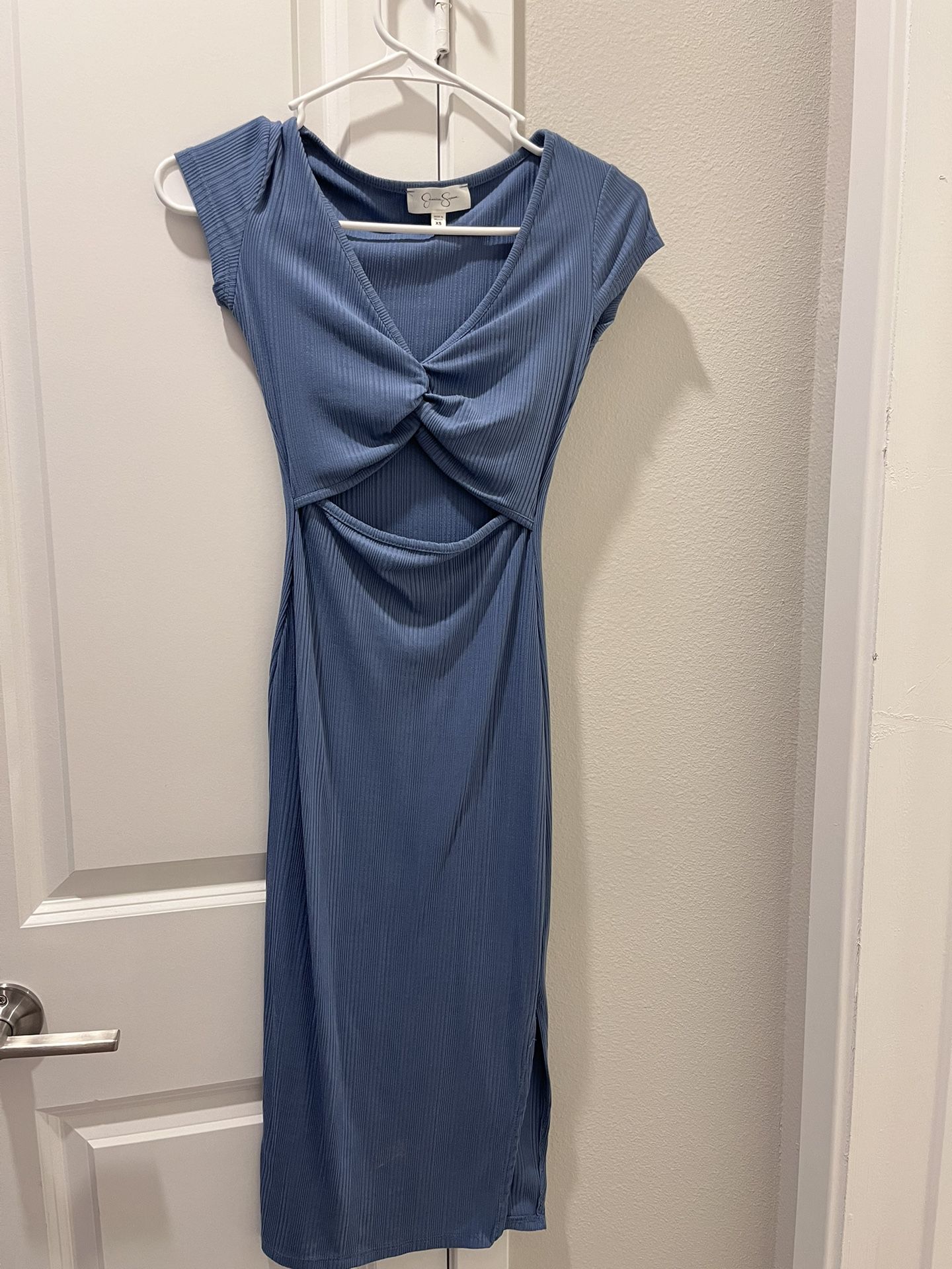 Blue Midi Dress 