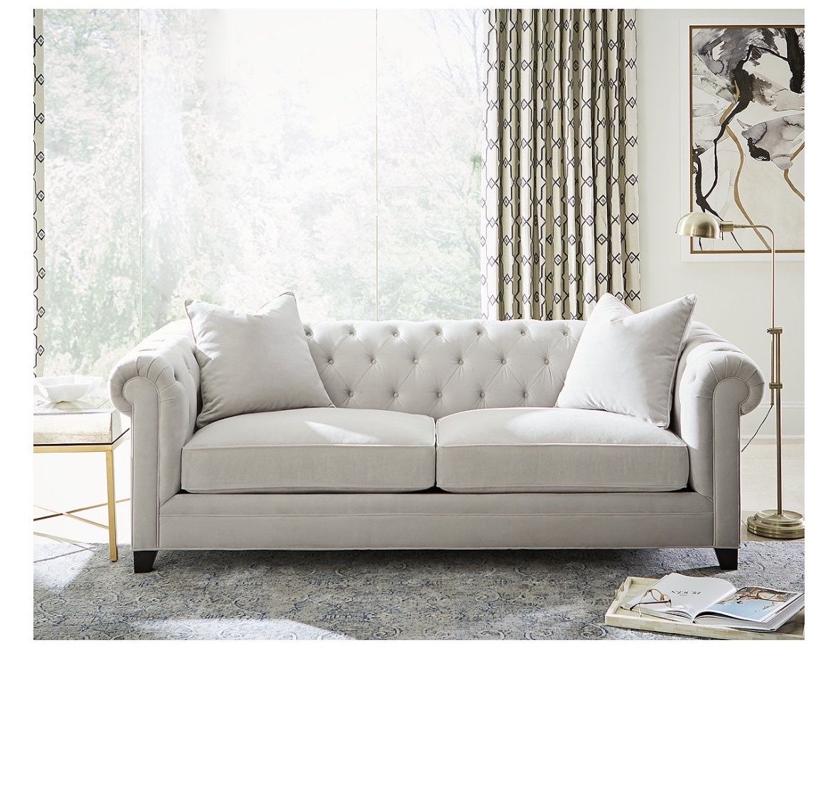 Tufted Timeless sofa