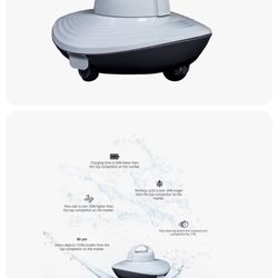 Roker Plus AI Driven Pool cleaner Cleaning Robot with Multi Sensor Technology