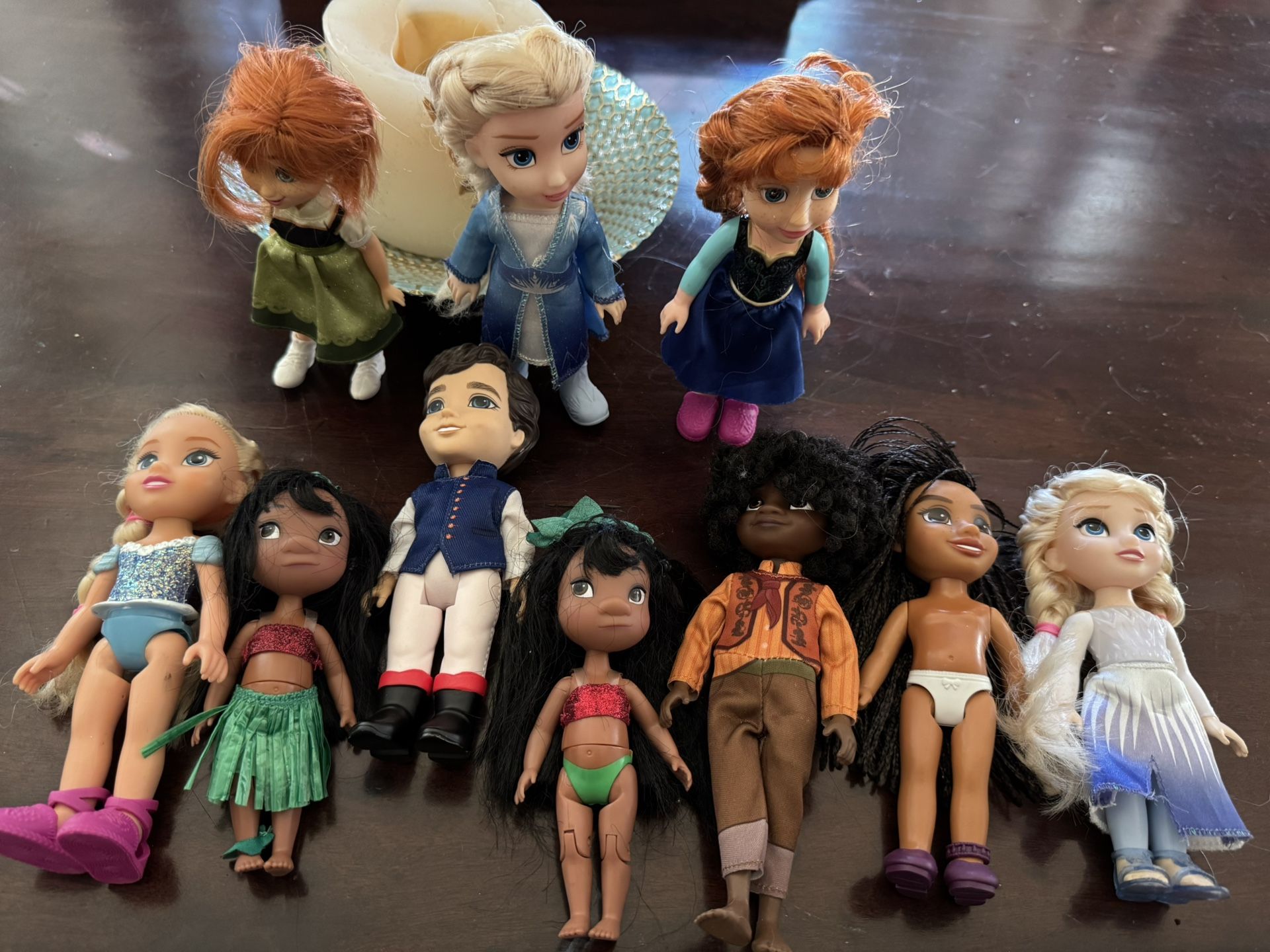 Disney Dolls Lot 10