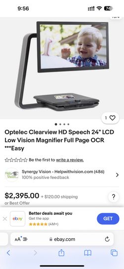 Clear view C Electric Magnification & Speech